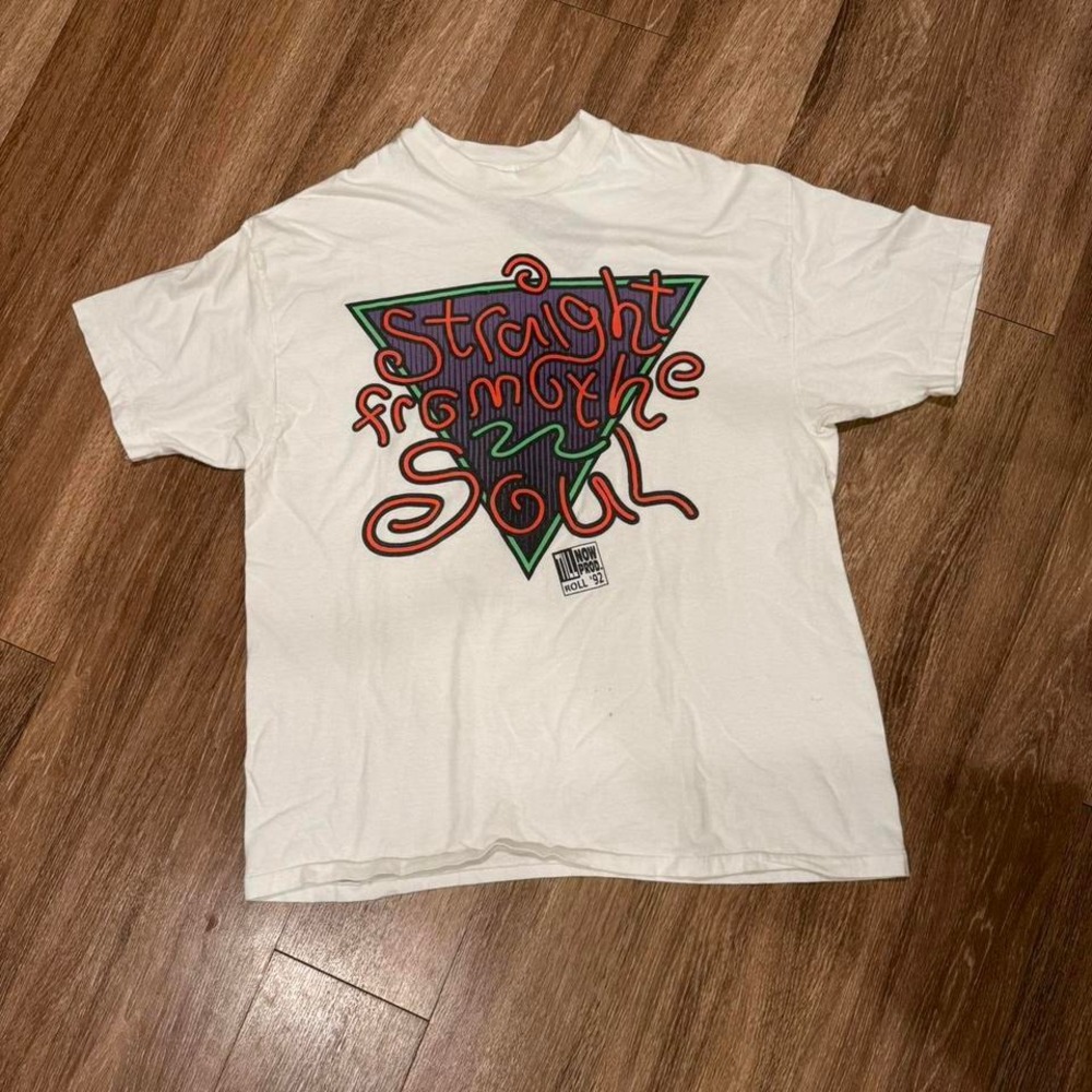vintage 90s‎ straight from the soul, till now prod t shirt